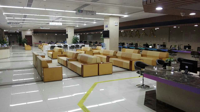 佛山行政服务中心办公家具配套工程案例
