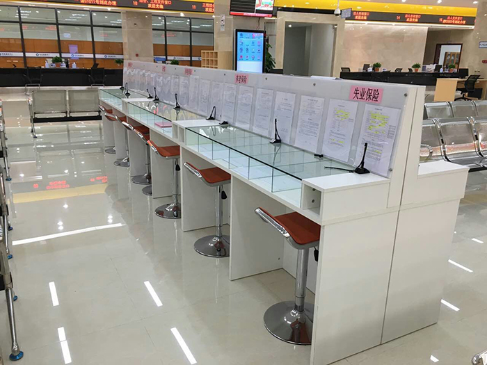 佛山行政服务中心办公家具配套工程案例